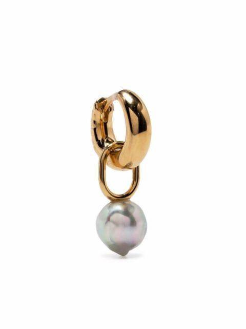 Blue Mountain huggie single earring by MARIA BLACK
