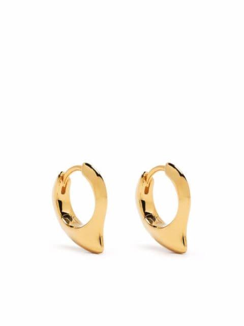Fiona Huggies hoop earrings by MARIA BLACK