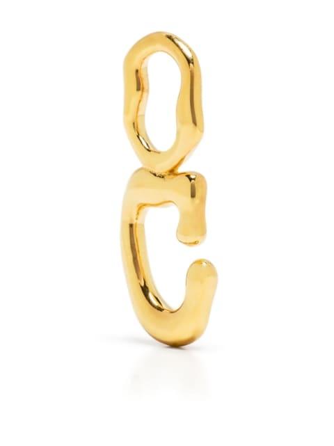 Fluent Letter C pendant by MARIA BLACK