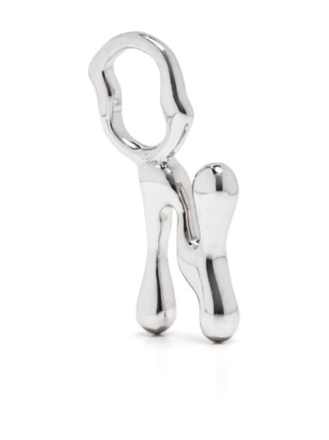 Fluent Letter N pendant by MARIA BLACK