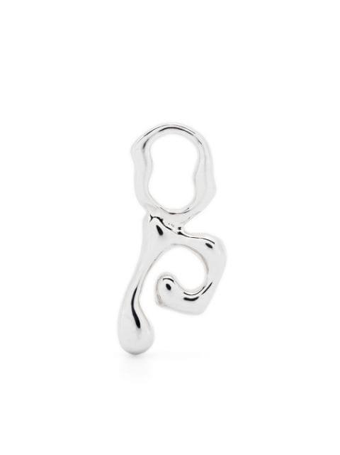 Fluent letter P charm by MARIA BLACK