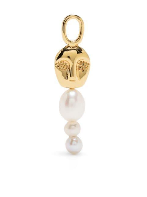Knight pearl charm by MARIA BLACK