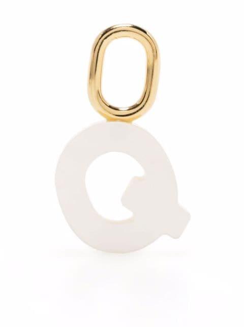 Letter Q charm by MARIA BLACK