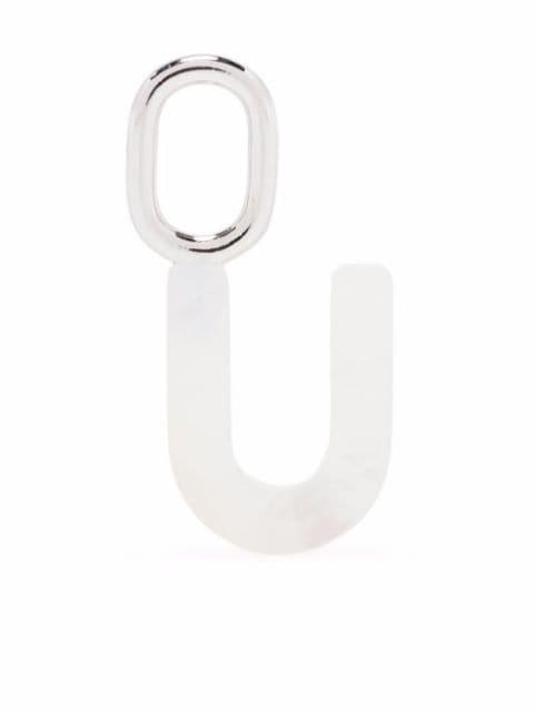 Lucid Letter U charm by MARIA BLACK