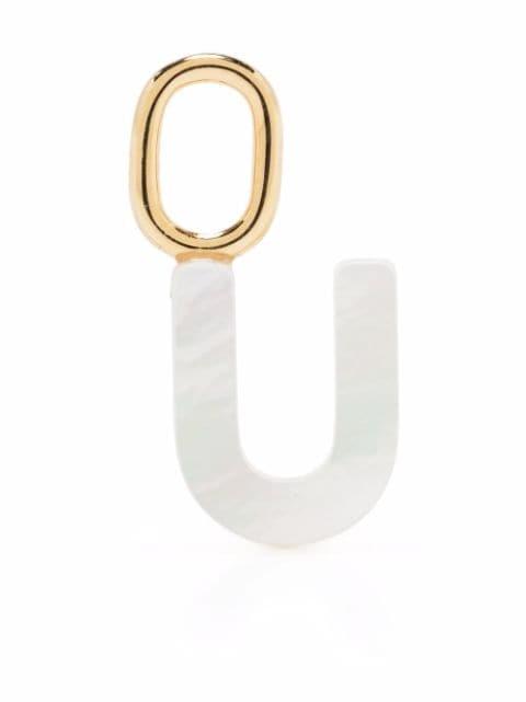 Lucid Letter U charm by MARIA BLACK