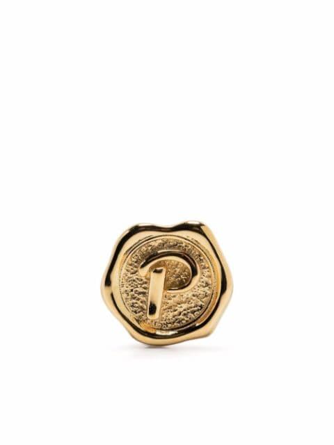 POP letter P coin by MARIA BLACK