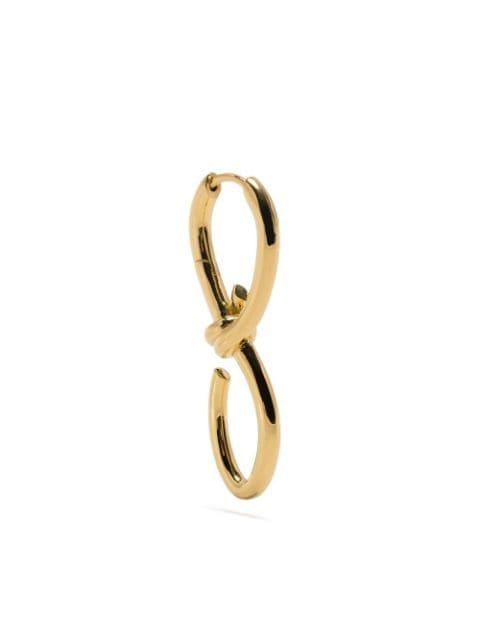 Pirro polished-finish drop earring by MARIA BLACK