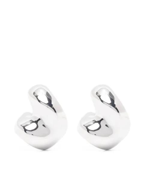 Saddle Small earrings by MARIA BLACK