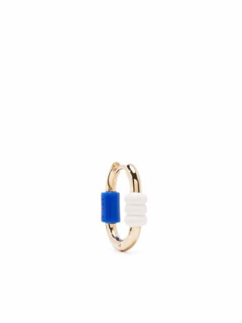 Vertigo 12 yellow gold earring by MARIA BLACK