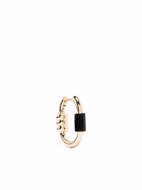 Vertigo yellow gold earring by MARIA BLACK