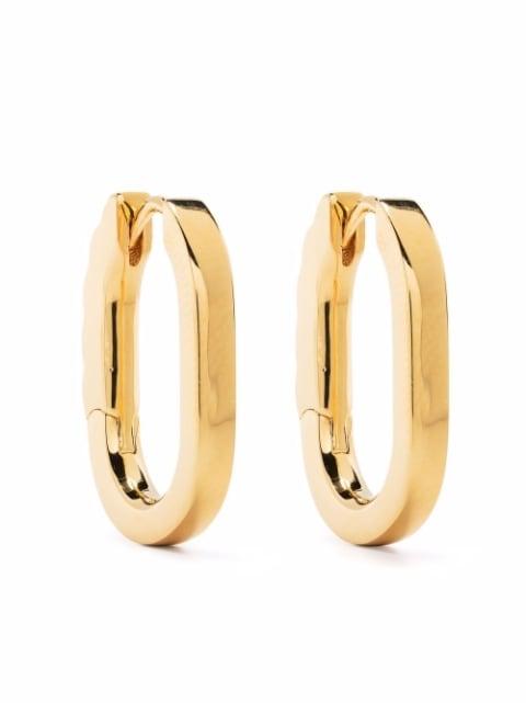 Woods Huggies hoop earrings by MARIA BLACK