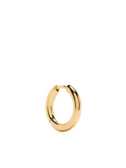 gold Slate 10 Huggie earring by MARIA BLACK