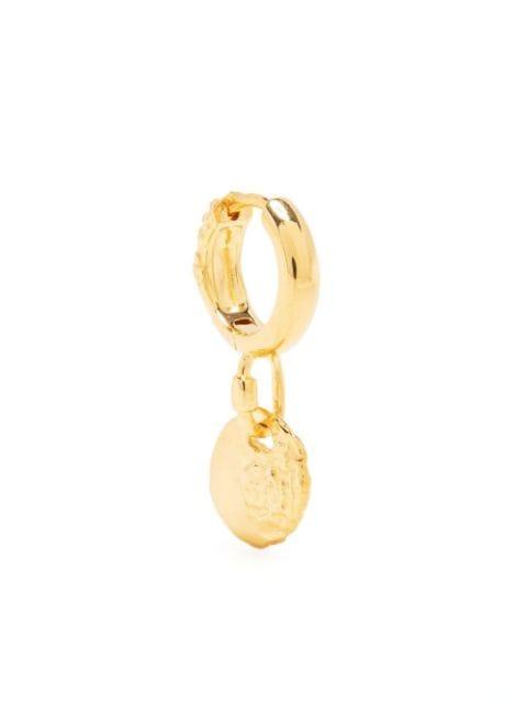 huggie hoop dangle earring by MARIA BLACK