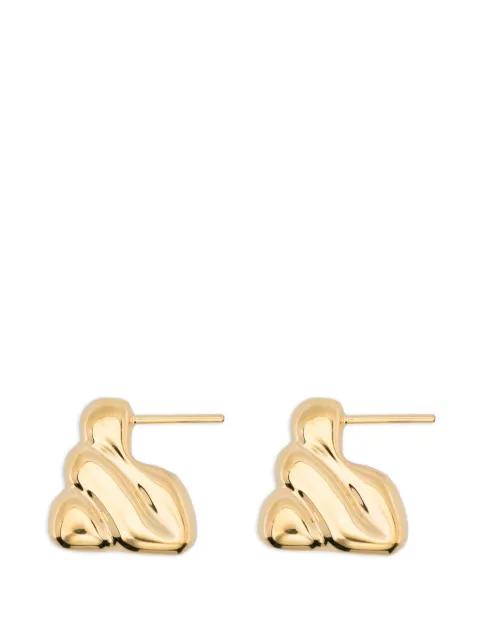 small Bogota wavy earrings by MARIA BLACK