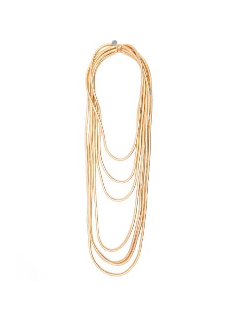 gold-tone jewellery by MARIA CALDERARA