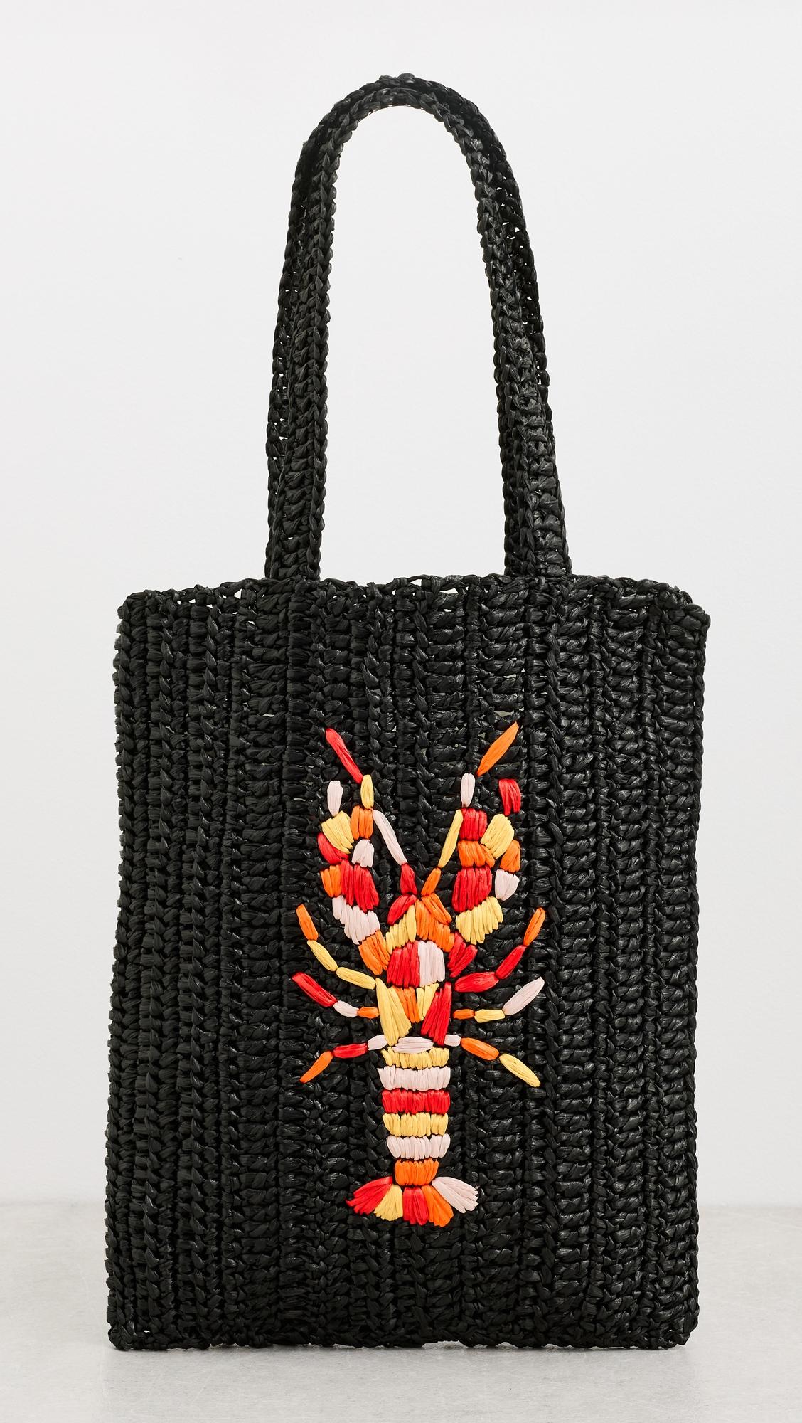 Lobster Crochet Bag by MARIA LA ROSA
