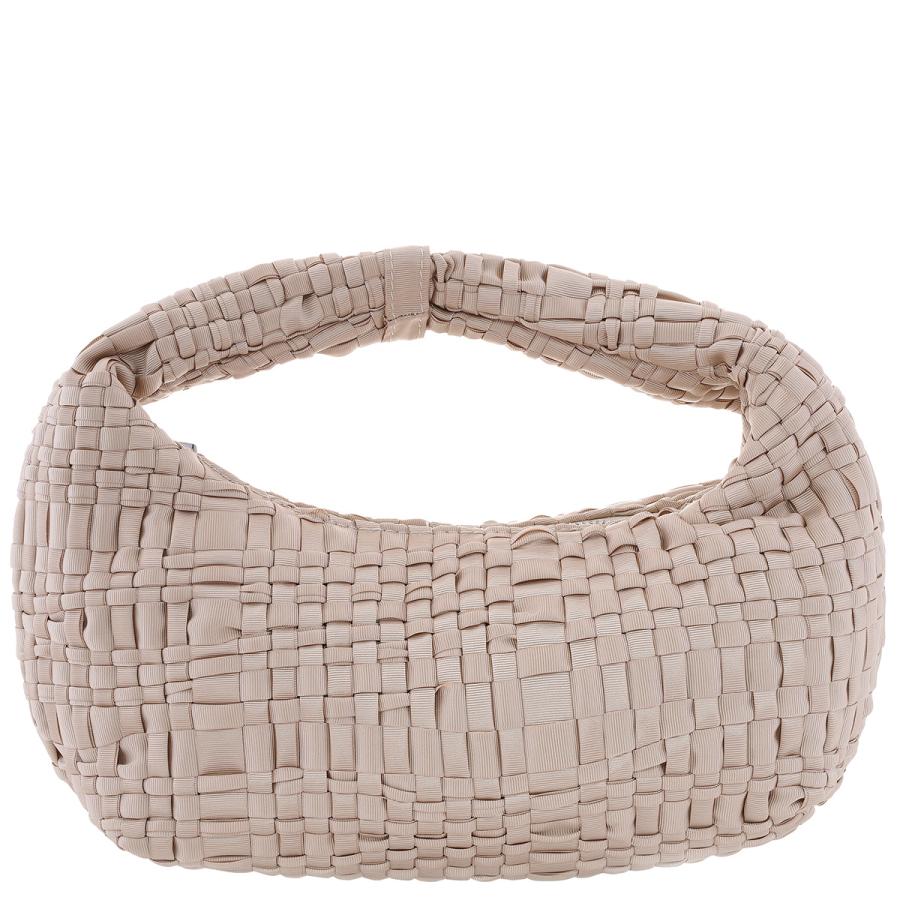 Maria La Rosa Rebirth Woven Ribbon Top-Handle Bag by MARIA LA ROSA