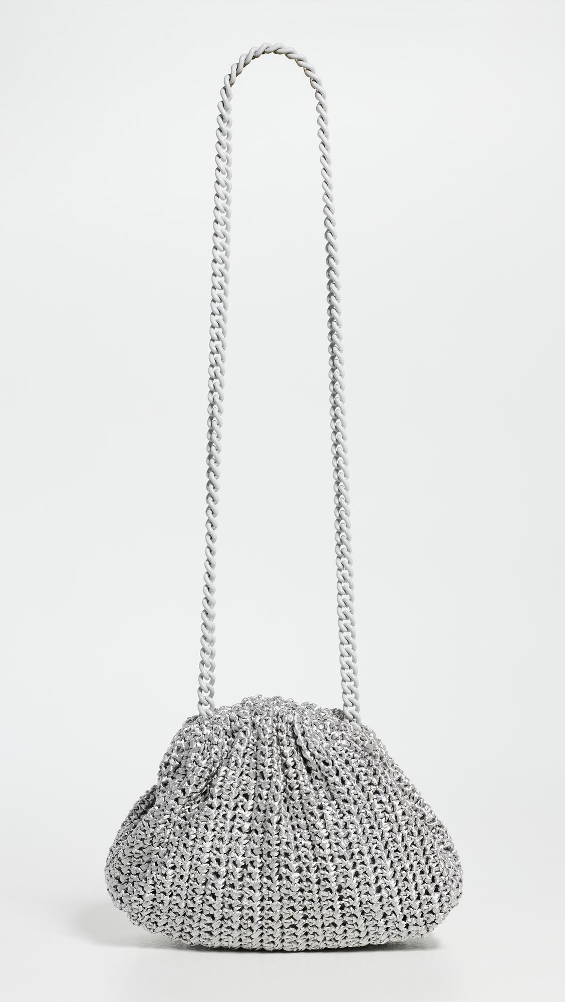 Mini Game Crochet Glow Shoulder Bag by MARIA LA ROSA