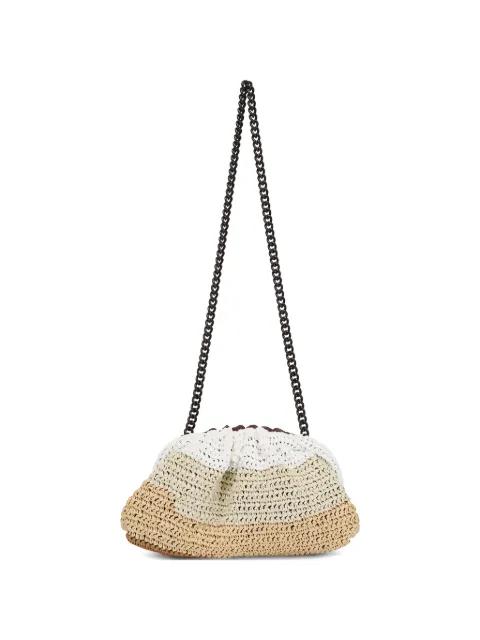 chain-strap clutch by MARIA LA ROSA