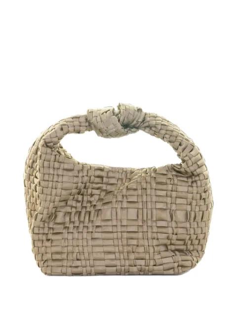mini Datolite woven-texture shoulder bag by MARIA LA ROSA