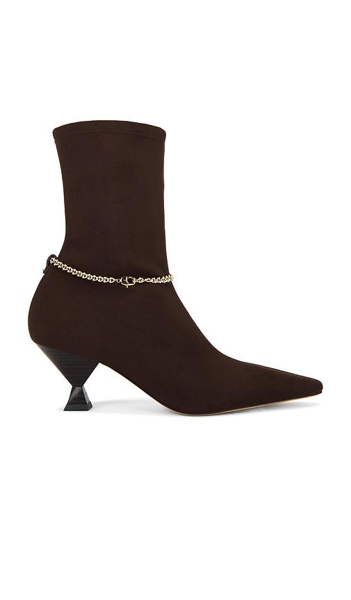 Maria Luca Nausica Stretch Boot in Chocolate by MARIA LUCA
