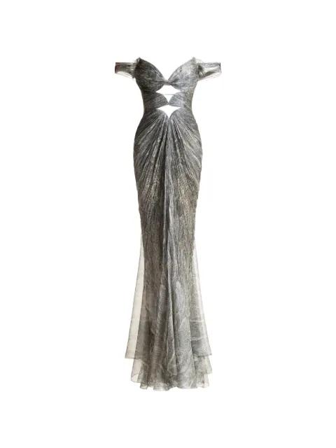 Catarina cut-out gown by MARIA LUCIA HOHAN