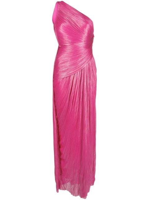 Esther one-shoulder gown by MARIA LUCIA HOHAN