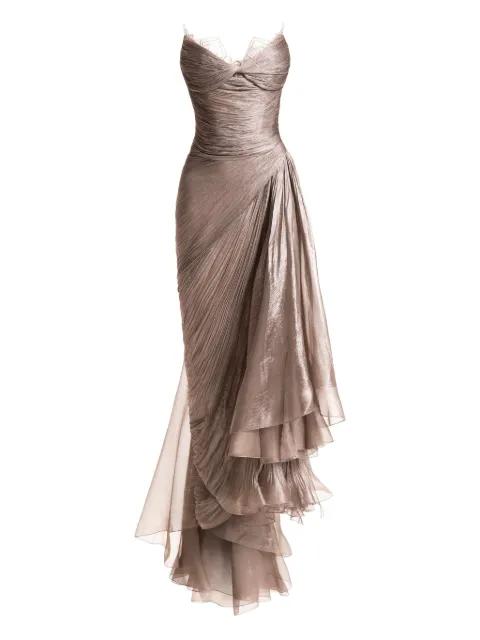 Jolie pleated dress by MARIA LUCIA HOHAN