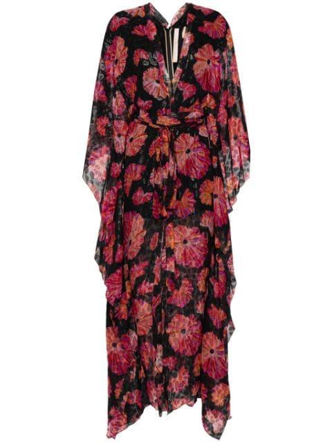 Katy floral-print maxi dress by MARIA LUCIA HOHAN