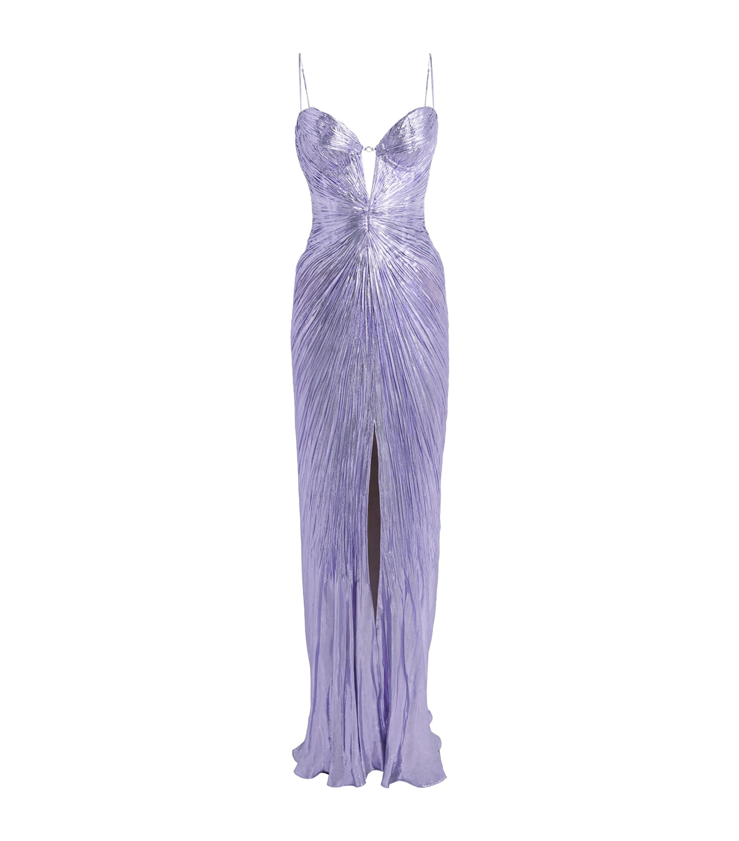 Maria Lucia Hohan Chiffon Pleated Sara Maxi Gown by MARIA LUCIA HOHAN