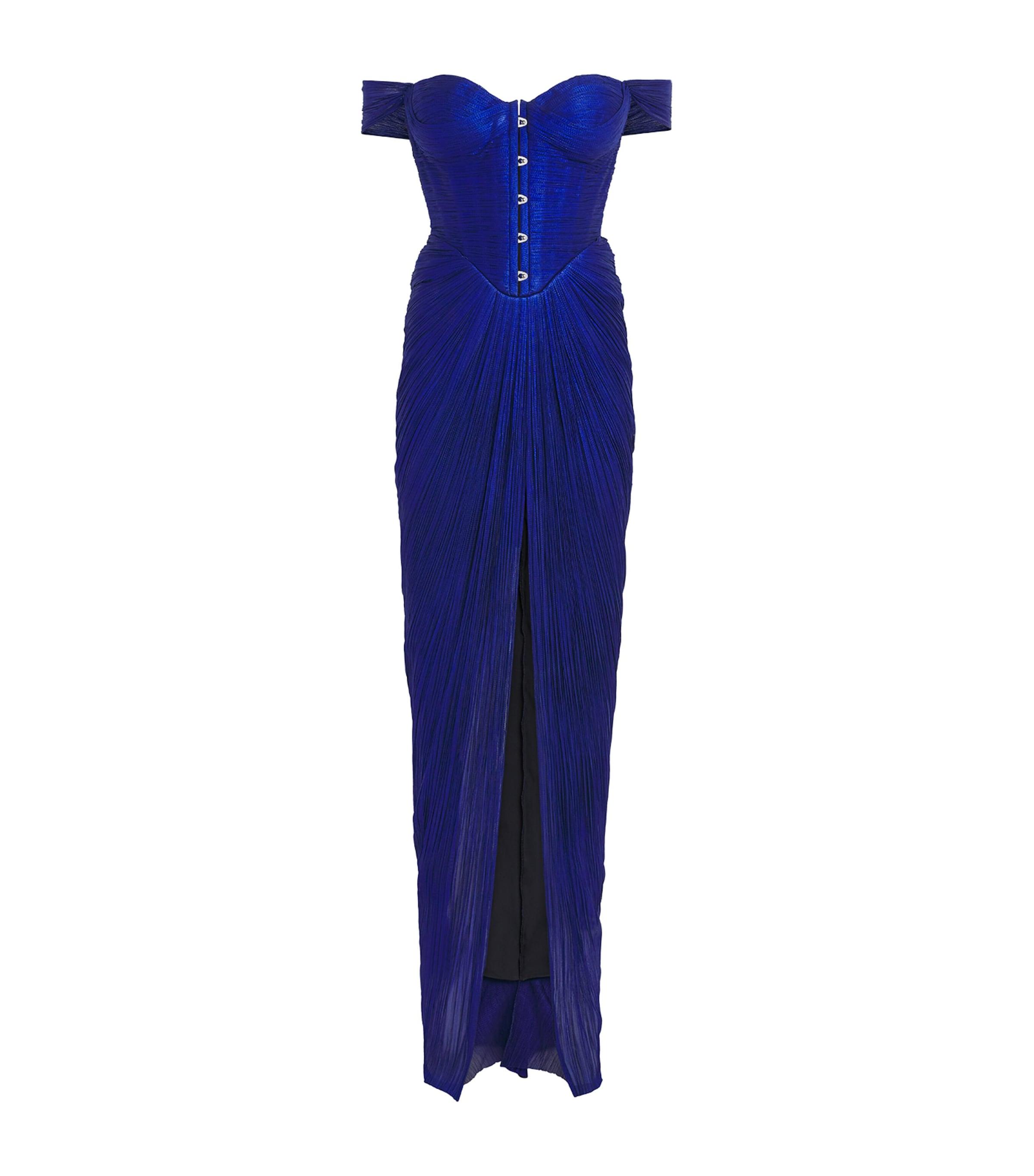Maria Lucia Hohan Silk Plissé Susie Maxi Dress by MARIA LUCIA HOHAN
