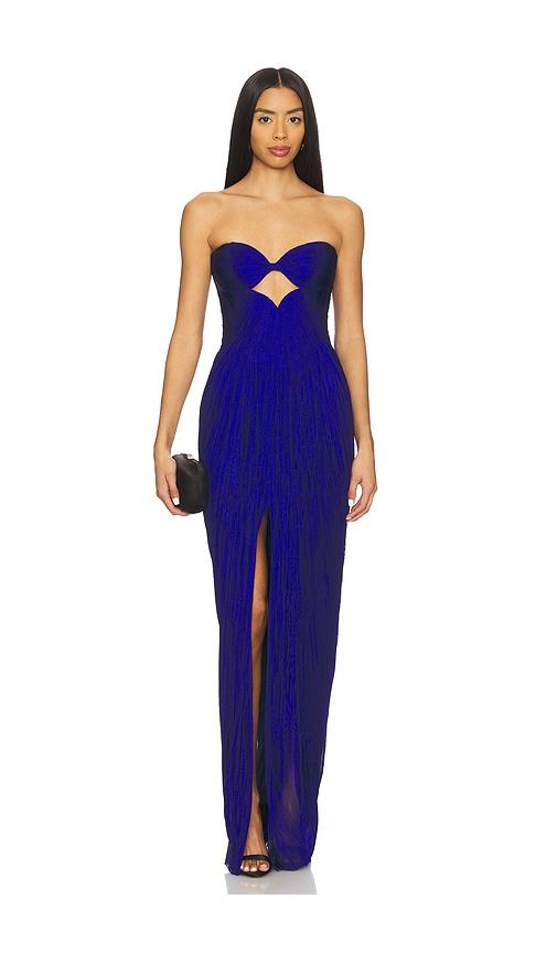 Maria Lucia Hohan Stephanie Dress in Royal by MARIA LUCIA HOHAN