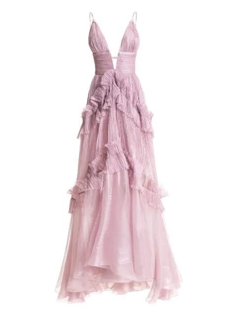 Yarinna ruffled asymmetrical dress by MARIA LUCIA HOHAN Yarinna ruffled asymmetrical dress by MARIA LUCIA HOHAN