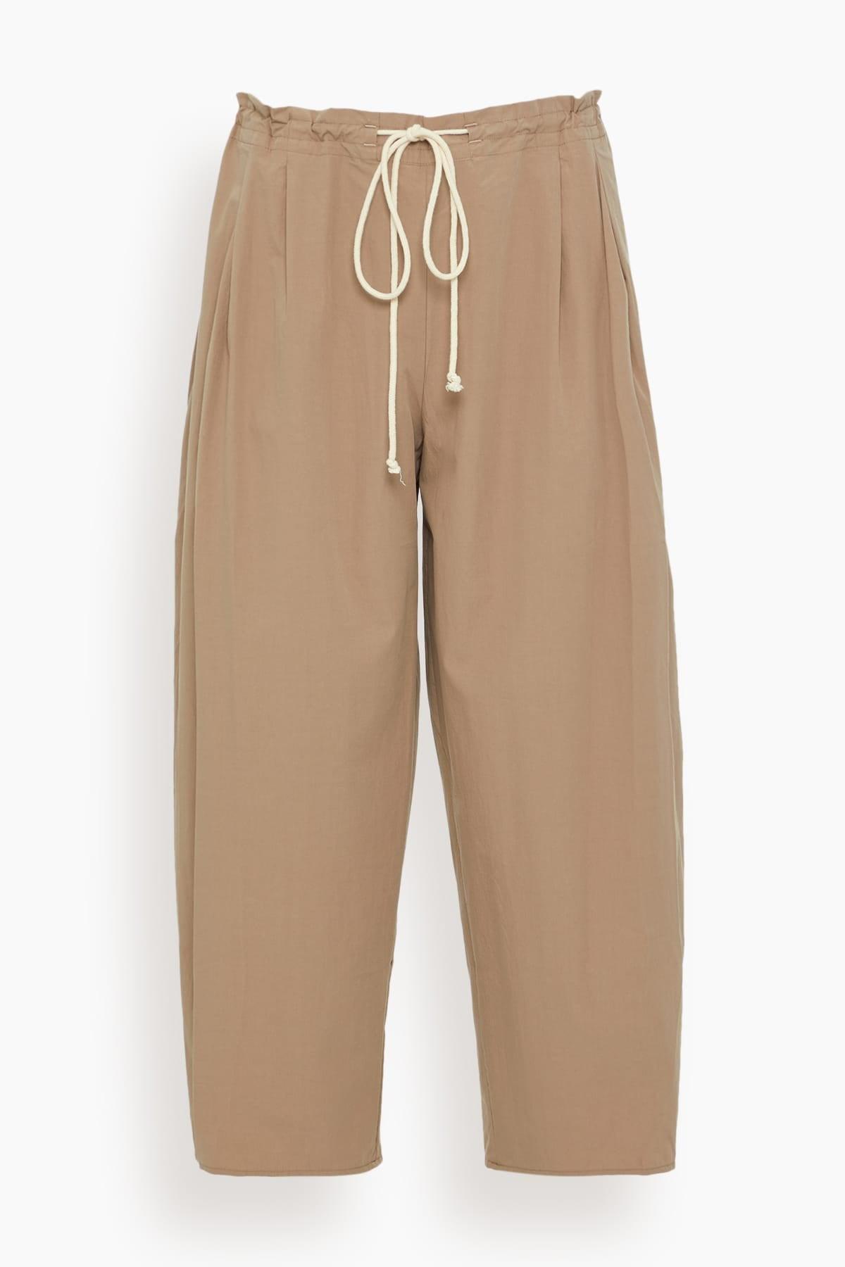 Balloon Drawstring Trouser in Mouseback by MARIA MC MANUS