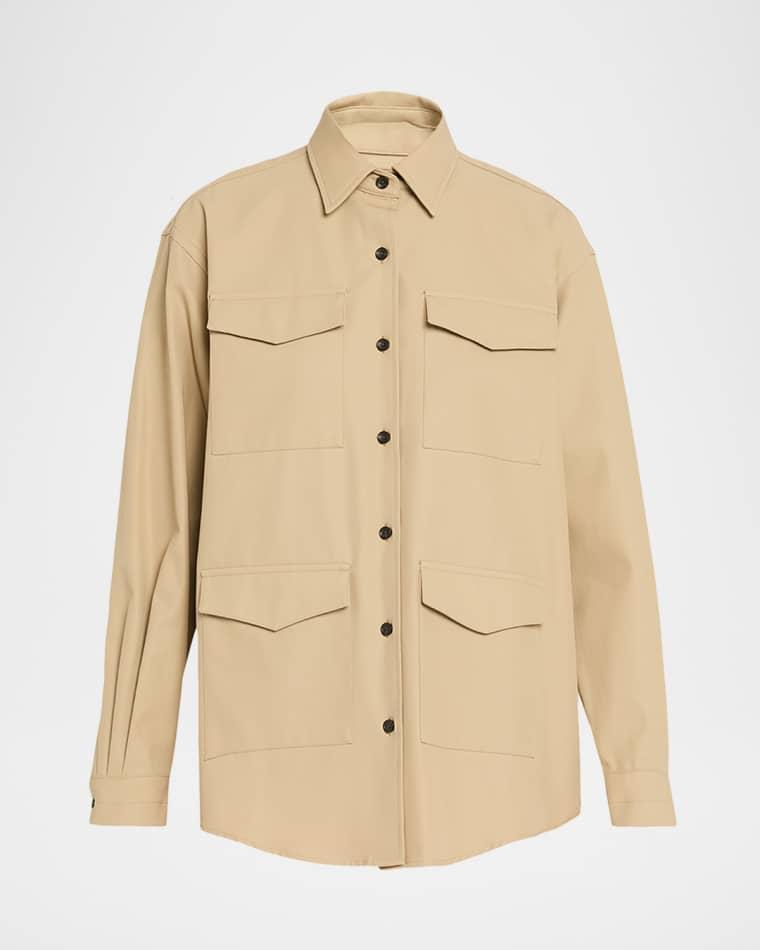 Cargo Pocket Utilitarian Shirt by MARIA MCMANUS