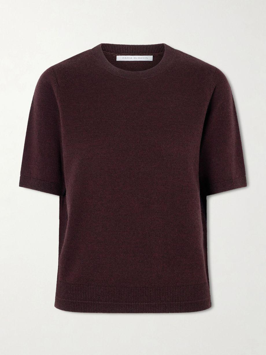 Cashmere and cotton-blend sweater by MARIA MCMANUS