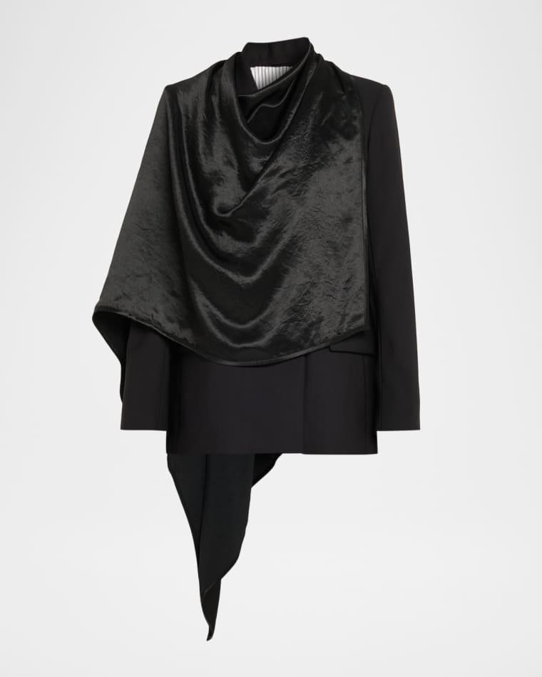 Double-Breasted Cloak Blazer by MARIA MCMANUS