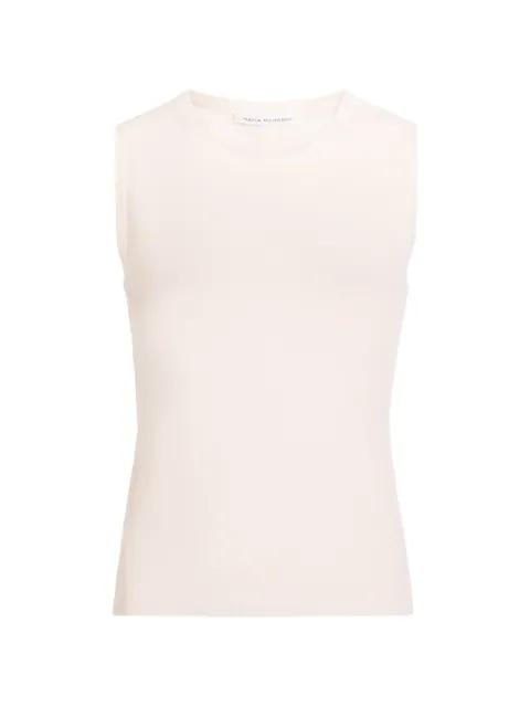 button-back sleeveless tank top by MARIA MCMANUS