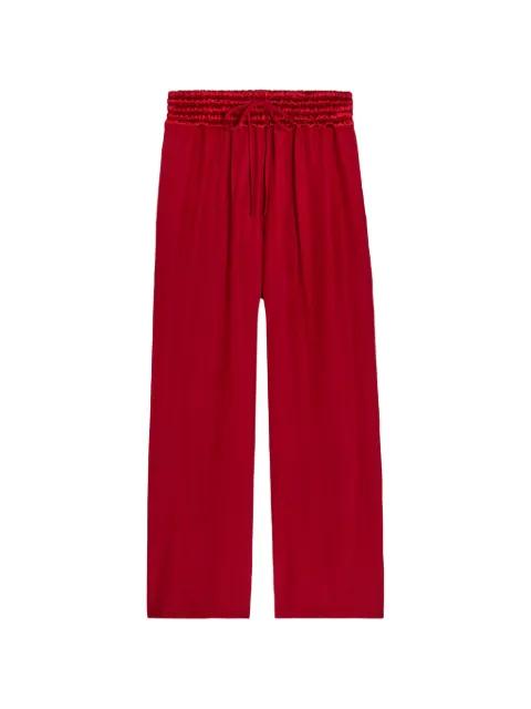 drawstring wide-leg trousers by MARIA MCMANUS