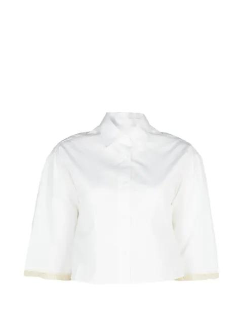 lace-trim shirt by MARIA MCMANUS