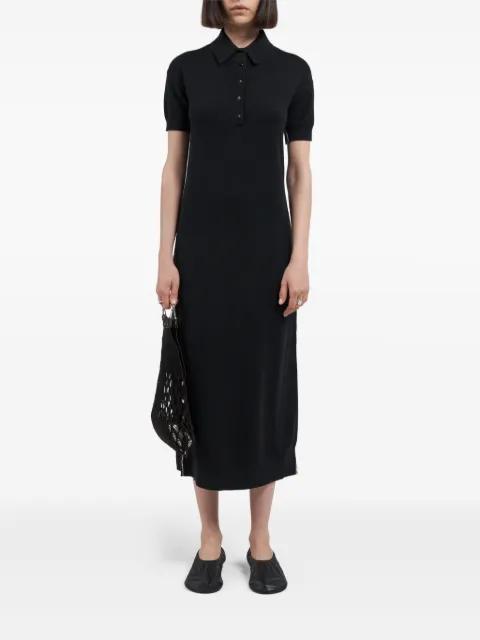 polo-collar midi dress by MARIA MCMANUS