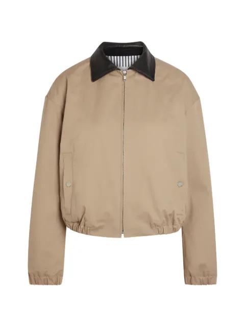 zip-up bomber jacket by MARIA MCMANUS