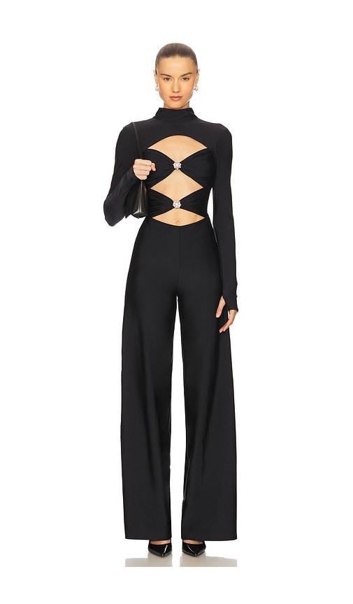 Mariandree Gaitan Khloe One Piece in Black by MARIANDREE GAITAN