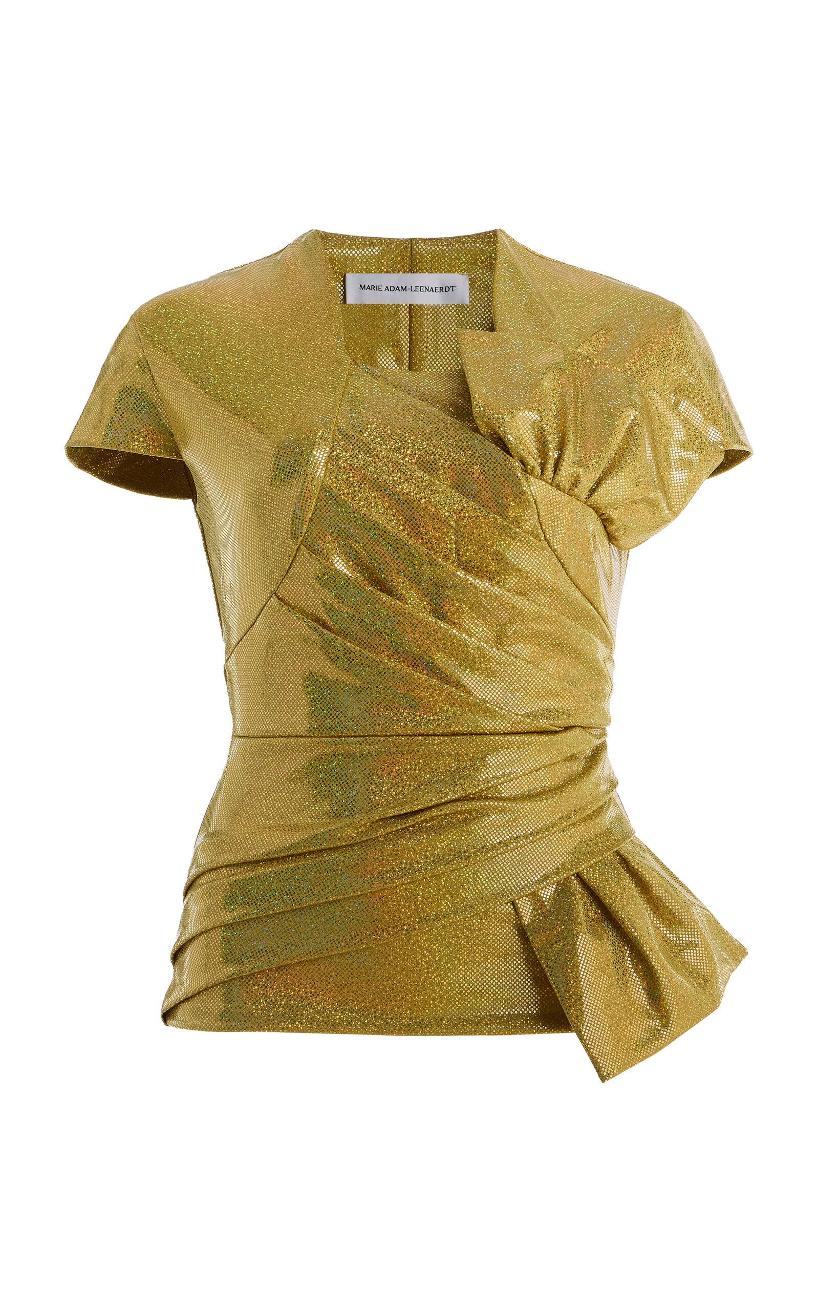Marie Adam-Leenaerdt Bolero Dress All In Glittered Top - Moda Operandi by MARIE ADAM-LEENAERDT