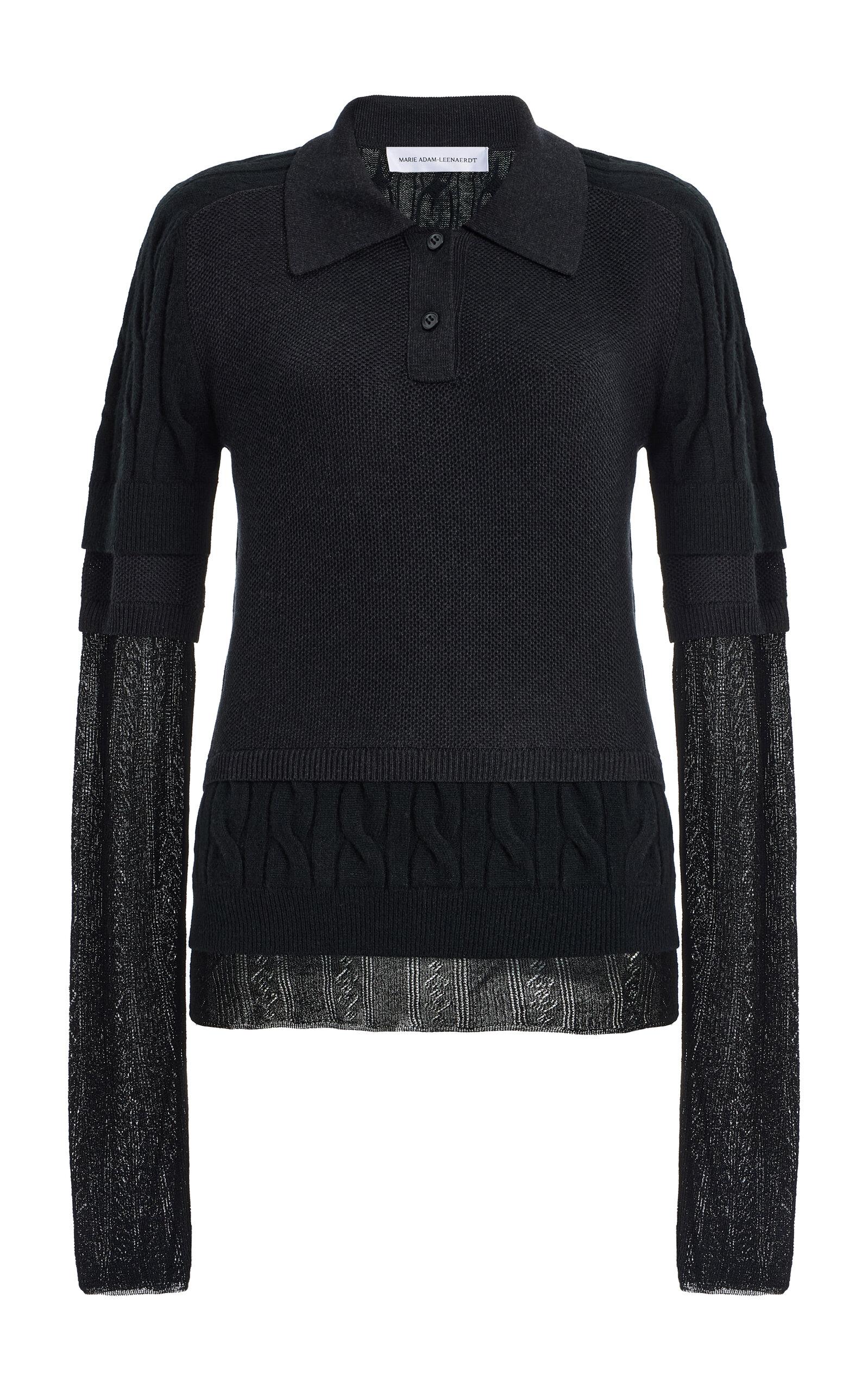 Marie Adam-Leenaerdt Polo All In Cotton-Wool Top - Moda Operandi by MARIE ADAM-LEENAERDT
