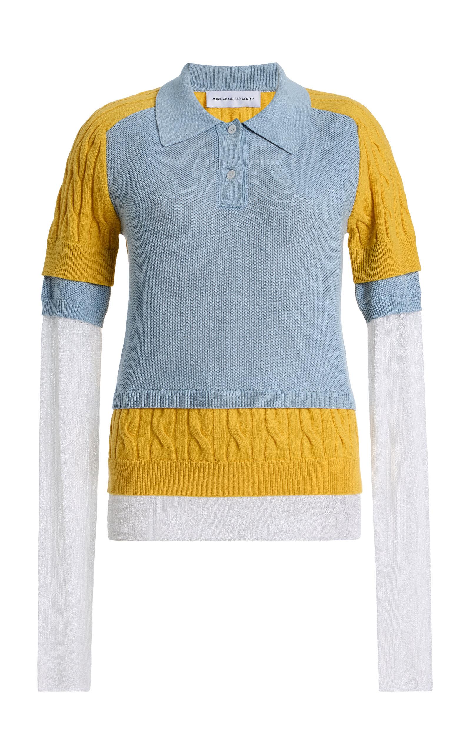 Marie Adam-Leenaerdt Polo All In Cotton-Wool Top - Moda Operandi by MARIE ADAM-LEENAERDT