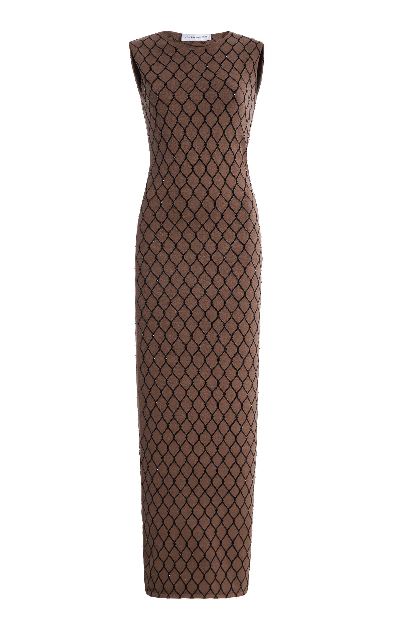 Marie Adam-Leenaerdt Resilleequined Knit Maxi Dress - Moda Operandi by MARIE ADAM-LEENAERDT