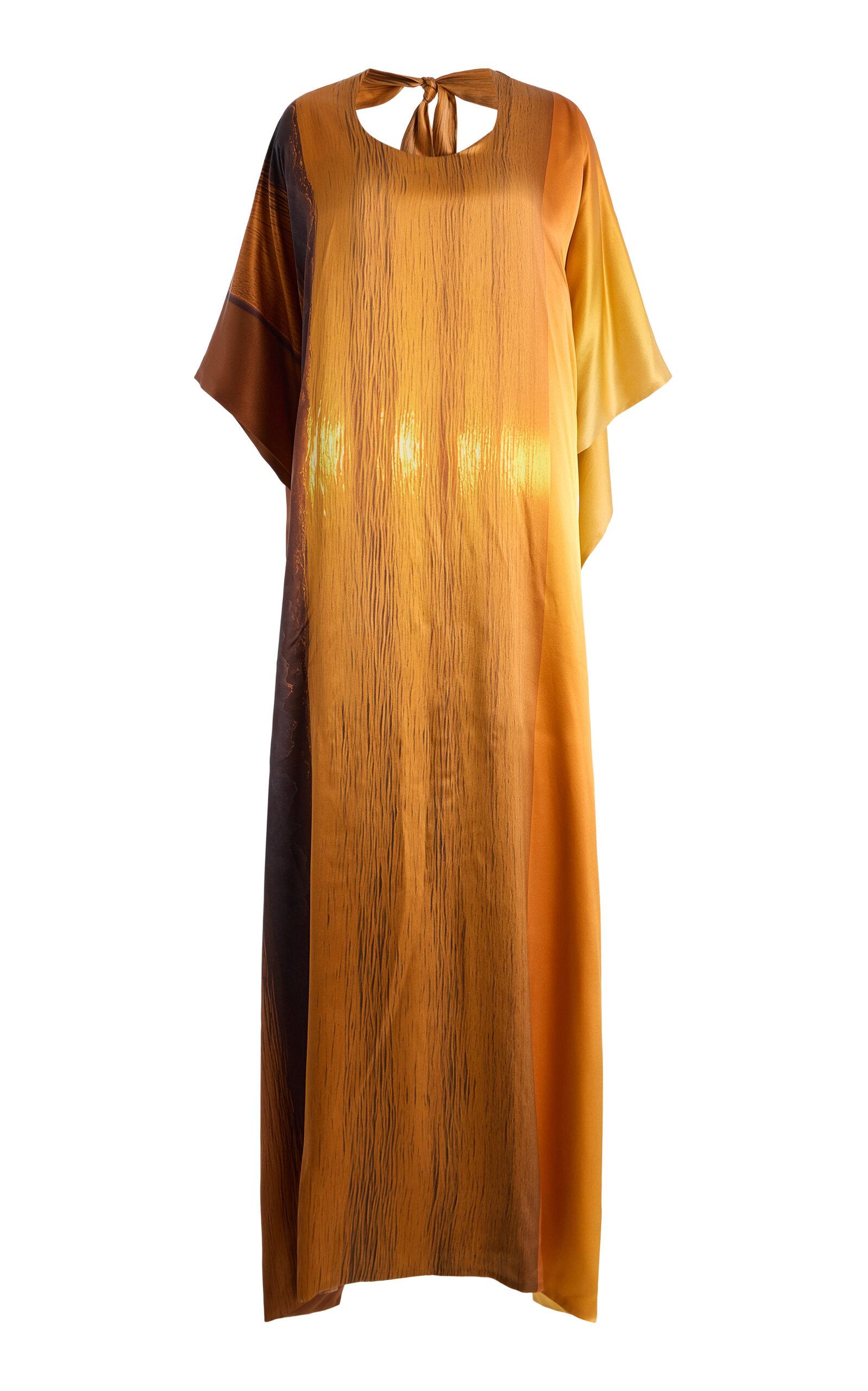 Marie Adam-Leenaerdt Sunet Landscape Silk Maxi Dress - Moda Operandi by MARIE ADAM-LEENAERDT