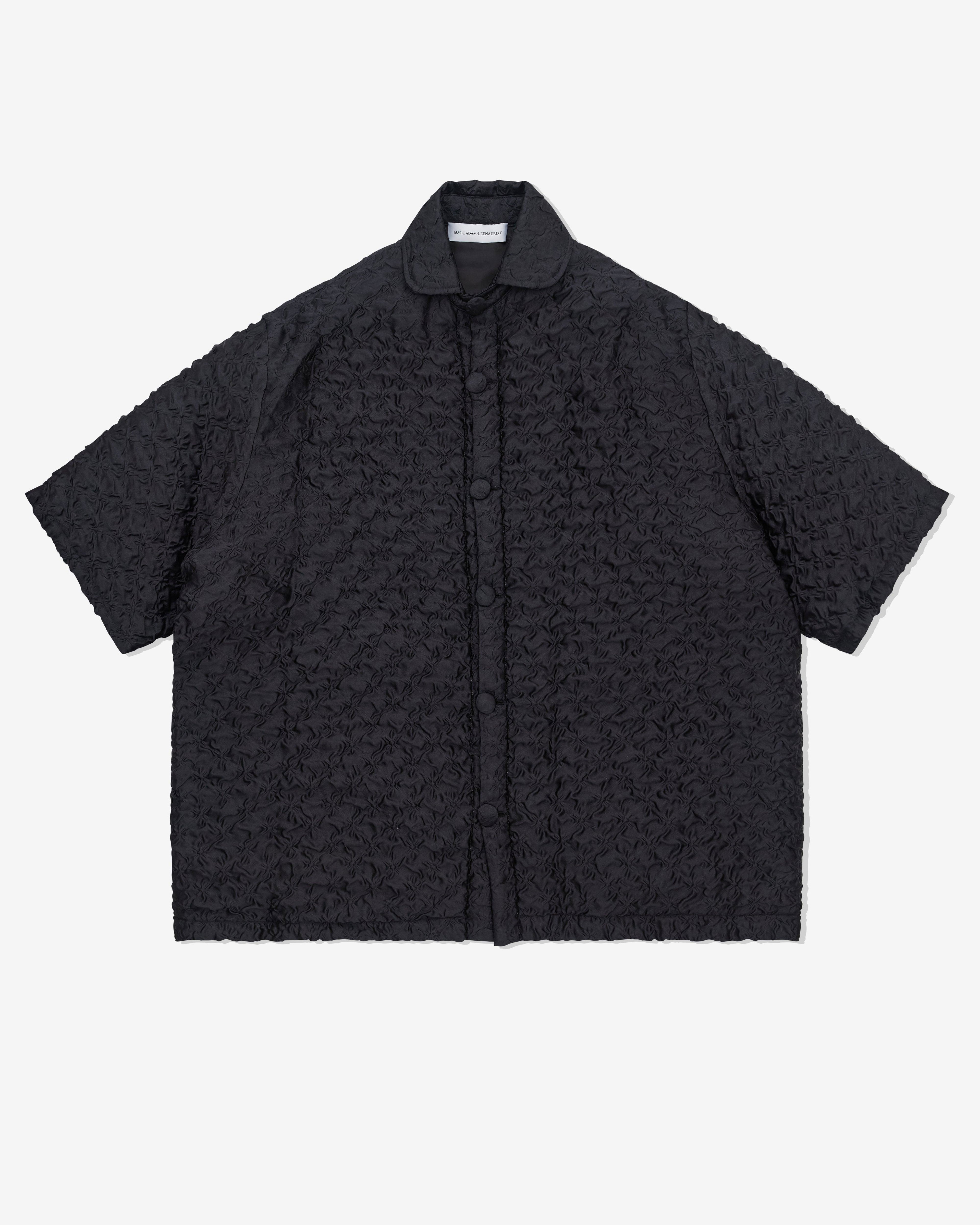 Marie Adam-Leenaerdt - Women's Robe Shirt Jacket - (Black) by MARIE ADAM-LEENAERDT