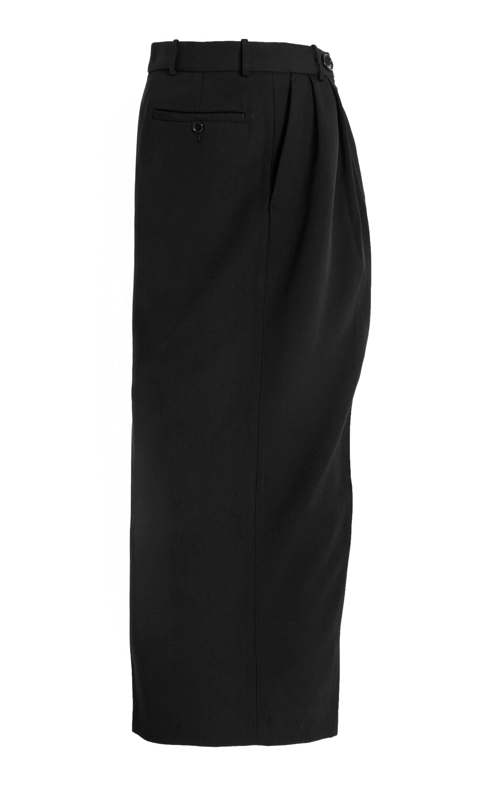 Marie Adam-Leenaerdt Wool Maxi Trouser Skirt - Moda Operandi by MARIE ADAM-LEENAERDT
